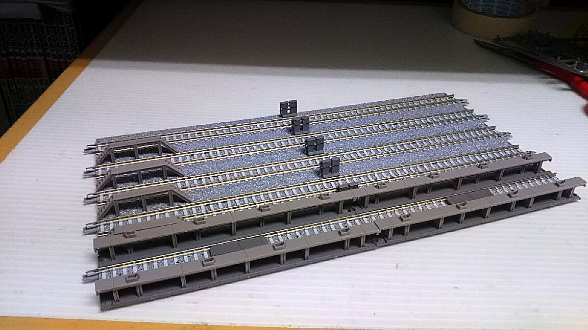 Tomix車両基地レールセット（延長部）から3 : 鉄道模型おもちゃ倶楽部