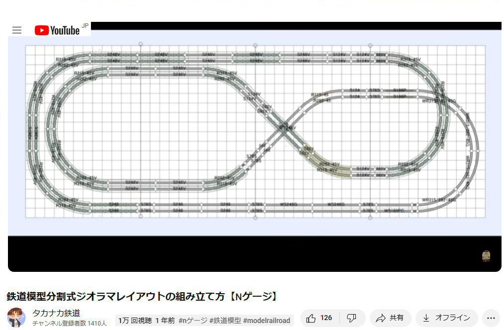 Nゲージ240㎝x90㎝レイアウトから1 : 鉄道模型おもちゃ倶楽部 Nゲージ240㎝x90㎝レイアウトから1 : 鉄道模型おもちゃ倶楽部