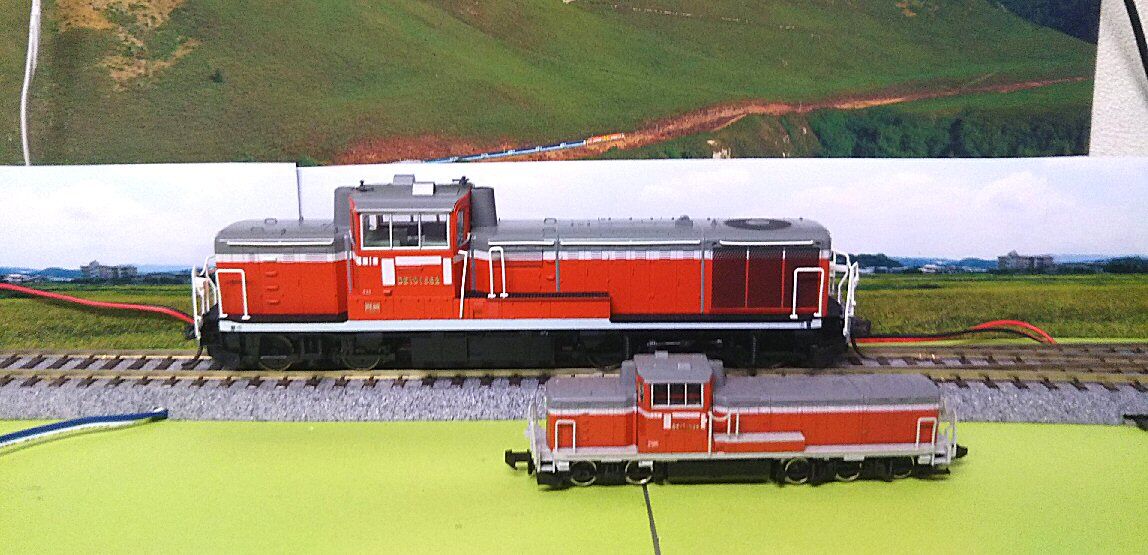 DE10の大きさを比べて見る1 : 鉄道模型おもちゃ倶楽部