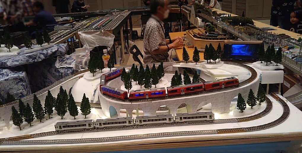鉄道フエスタ2024㏌Zホール運転会から4 : 鉄道模型おもちゃ倶楽部