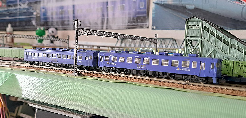 Nゲージ キハ58系 JR九州 新急行色 2両セットから1 : 鉄道模型おもちゃ