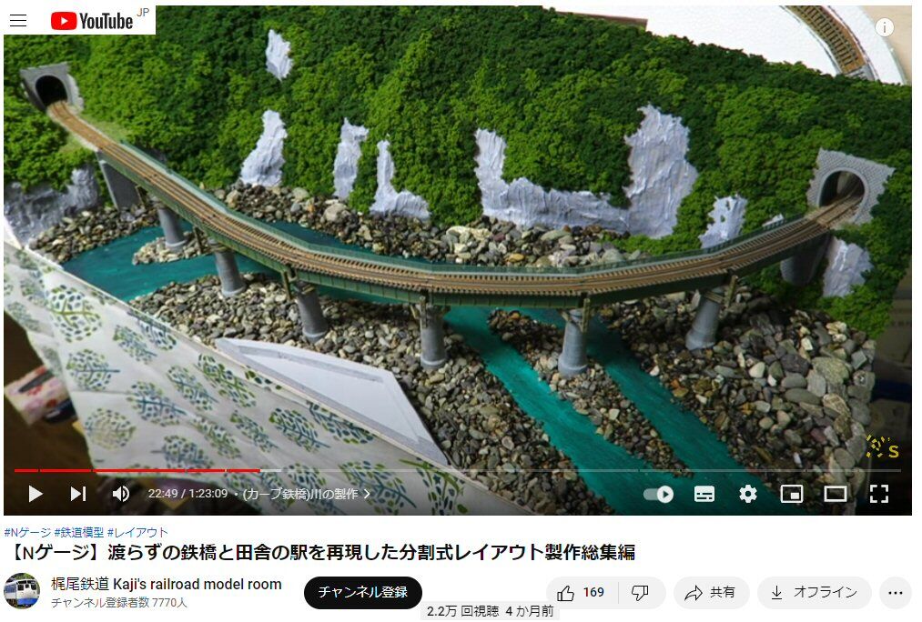 120㎝x80㎝分割レイアウトから2 : 鉄道模型おもちゃ倶楽部