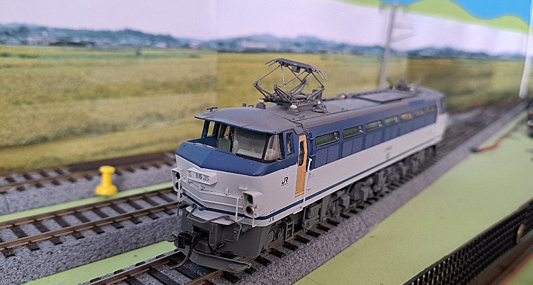 HOゲージ撤退その4-EF66前期形JR貨物更新色2 : 鉄道模型 HOゲージ撤退その4-EF66前期形JR貨物更新色2 : 鉄道模型