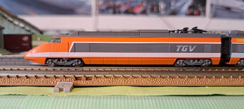 フランスTGV Sud Est（シュド・エスト）オレンジﾞ3 : 鉄道模型おもちゃ
