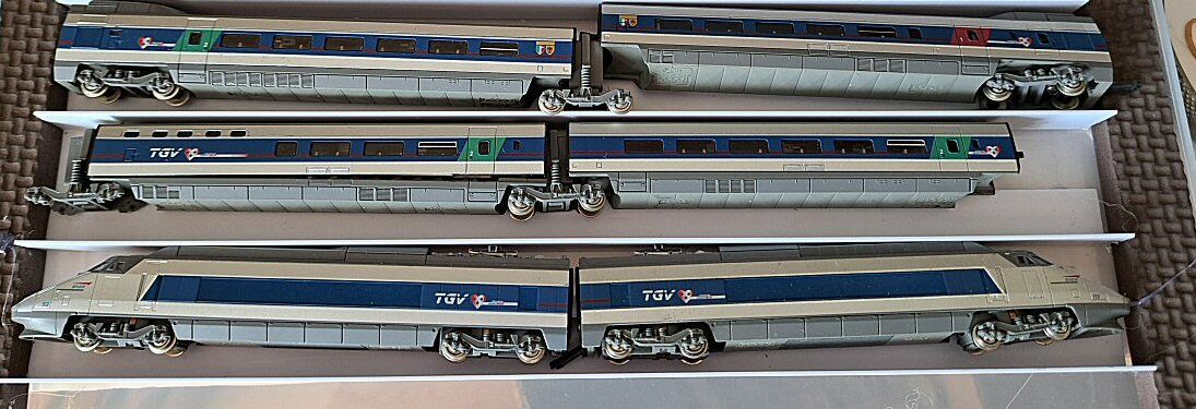 KATO のTGV フランス.スイスタイプ 6両セット3 : 鉄道模型おもちゃ倶楽部