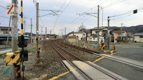 東北本線郡山踏切X1仙台方面1