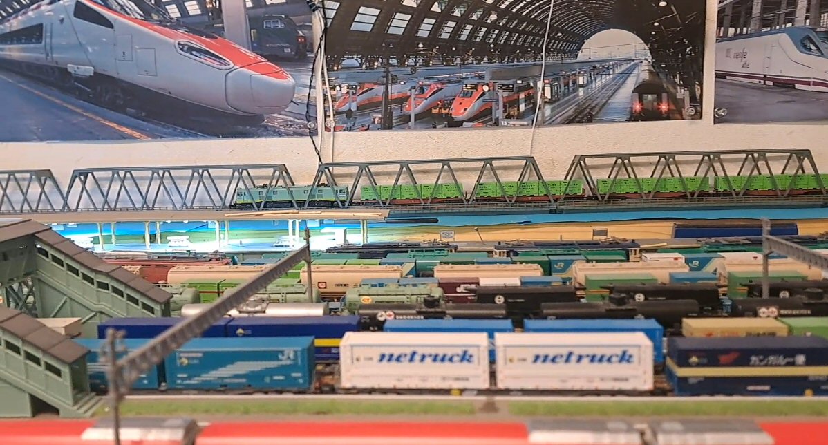 細長レイアウト毎日のルーティンから : 鉄道模型おもちゃ倶楽部
