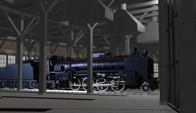 MMD鉄道でC62をつくるEjimaさん13
