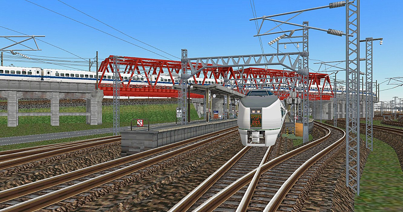常磐線651系スーパーひたち11両編成 : 新VRM3☆井戸端会議