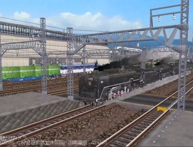 越河レイアウト特急シリーズ番外C62重連セキ3000-10