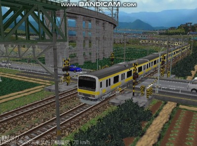 越河レイアウト電車シリーズ77-209系500番台6