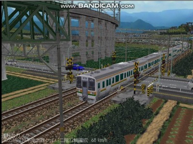 越河レイアウト電車シリーズ76-211系二階建て6