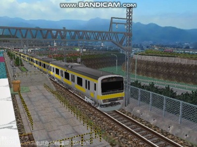 越河レイアウト電車シリーズ77-209系500番台3