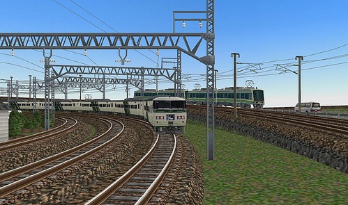 VRM3版特急電車8-185系伊豆の踊子号4