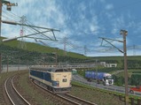 奥中山大カーブ春夏秋冬583系3