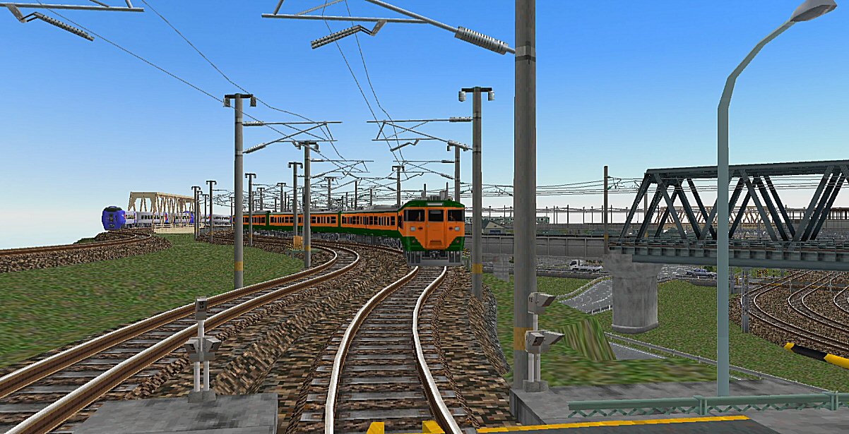 国鉄113系電車湘南色8両編成から : 新VRM3☆井戸端会議