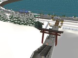 仮想津軽海峡線VRM3神社施工前2