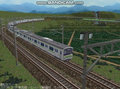越河レイアウト電車シリーズ78-205系山手線8