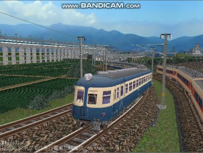 越河レイアウト電車シリーズ58-52系流電2