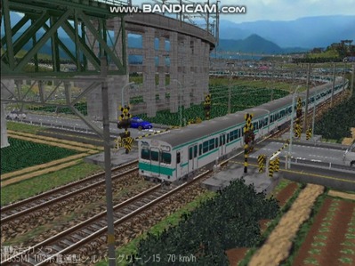 越河レイアウト103シリーズ89-103系1000番貫通扉シルバー色6