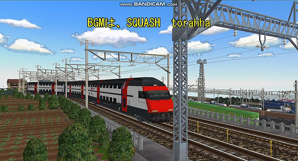 スイス鉄道のIC-2000二階建て特急客車10両編成 : 新VRM3☆井戸端会議