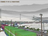 奥中山大カーブ冬景色DF200レッドベア4
