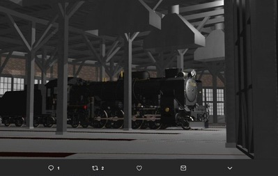 MMD鉄道でC62をつくるEjimaさん10