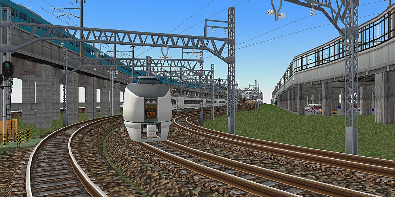 常磐線651系スーパーひたち11両編成 : 新VRM3☆井戸端会議