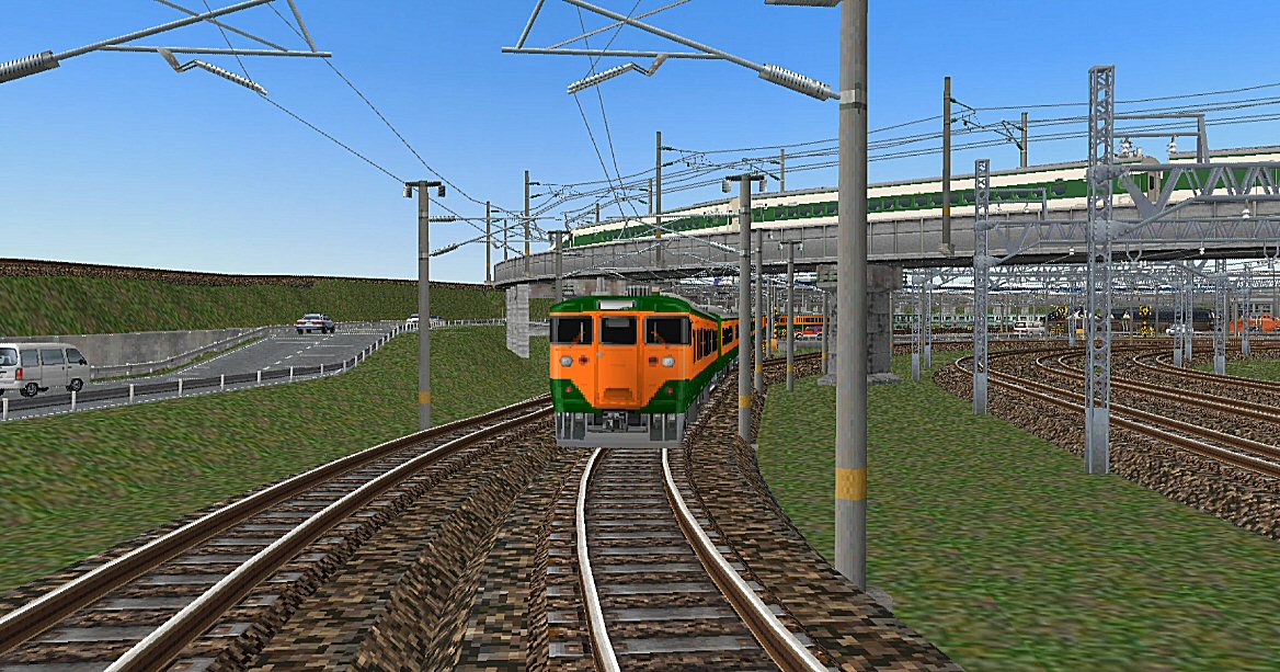 国鉄113系電車湘南色8両編成から : 新VRM3☆井戸端会議