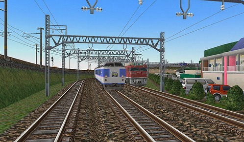 VRM3版特急電車7-183系グレートアップ特急あずさ5