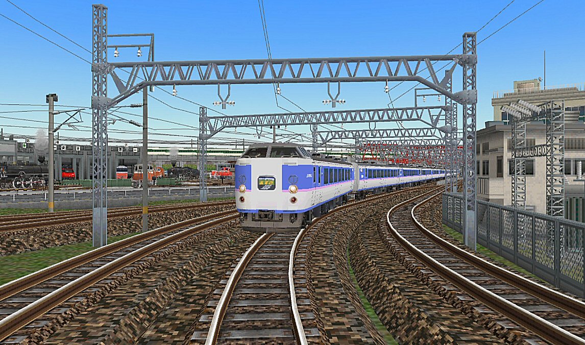 189系グレートアップ特急あずさ10両編成から : 新VRM3☆井戸端会議