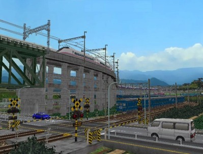 VRM3越河駅斎川踏切画像7