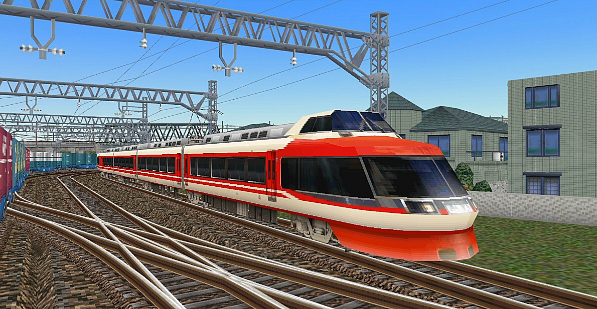 小田急ロマンスカー7000形LSE新塗装色から : 新VRM3☆井戸端会議