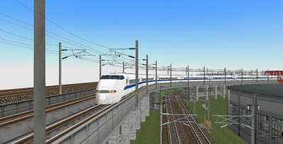 東海道新幹線300系3000番台のぞみ16両編成 : 新VRM3☆井戸端会議