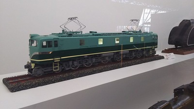 鉄博61-EF58機関車試作機