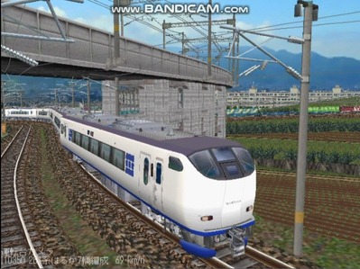 越河レイアウト特急シリーズ15-281系はるか5