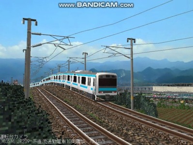 越河レイアウト電車シリーズ79-209系京浜東北線4