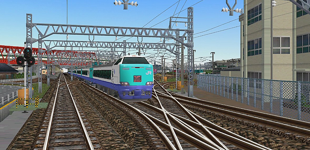 485系3000番台白鷹（上沼垂色）9両編成から : 新VRM3☆井戸端会議