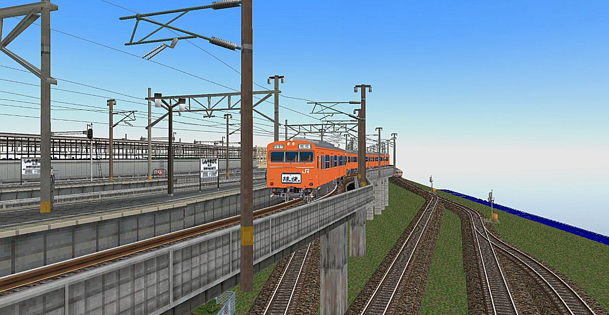 103系JR高運転台中央特快オレンジ色から : 新VRM3☆井戸端会議