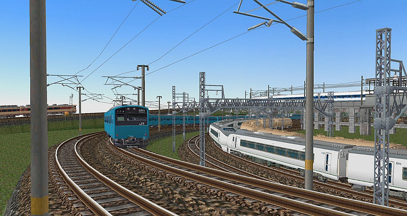 鉄道写真 青白いトーン 高品質印刷 鉄道写真 青白いトーン 高品質印刷 フルカラーLED デビュー