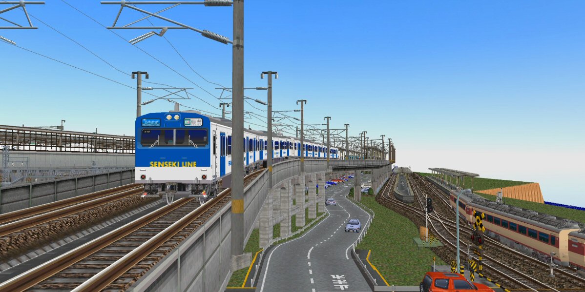 103系低運転台仙石線特別快速うみかぜ号 : 新VRM3☆井戸端会議