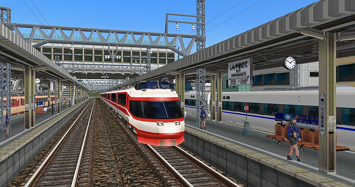 小田急ロマンスカー7000形LSE新塗装色から : 新VRM3☆井戸端会議
