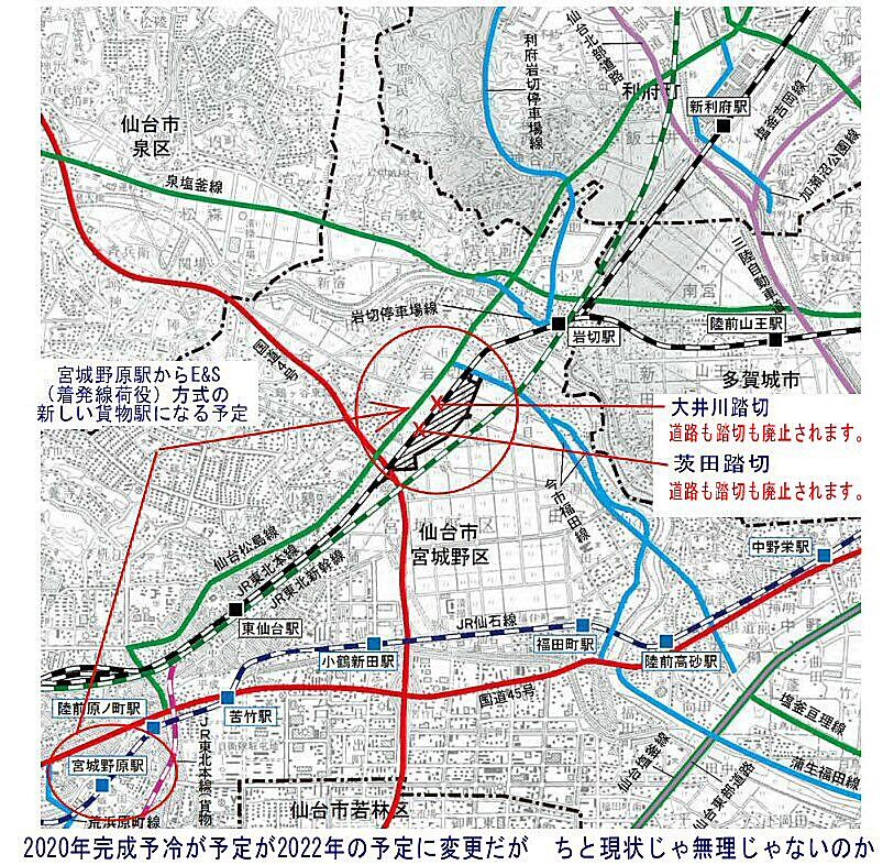 2020年当時の新仙台貨物ターミナルの記事から1 : 新VRM3☆井戸端会議