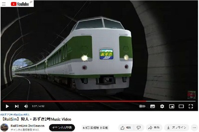 IRailSimあずさ2号183系5