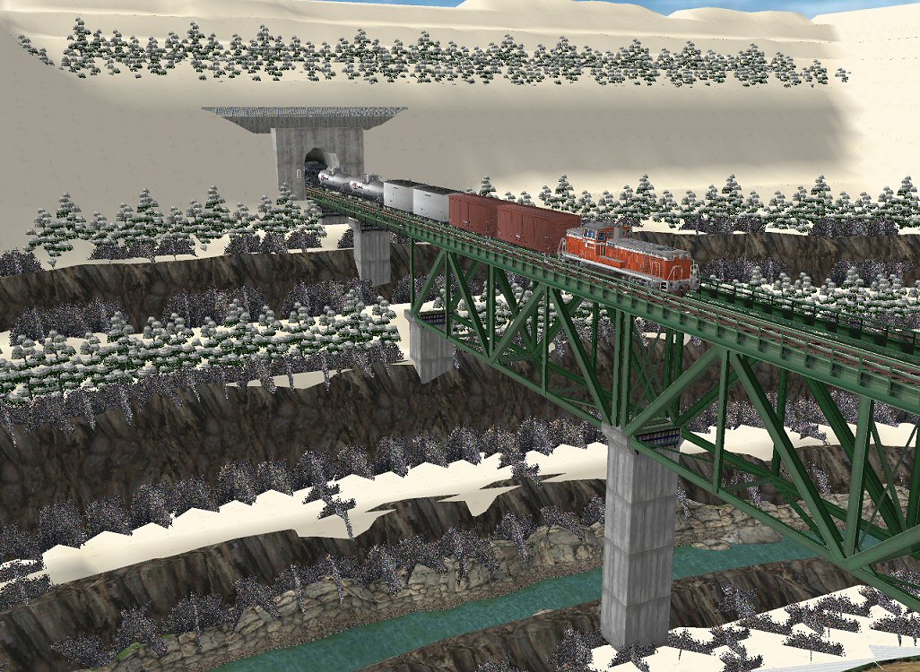 鉄道ジオラマには、敵わないか？3 : 新VRM3☆井戸端会議
