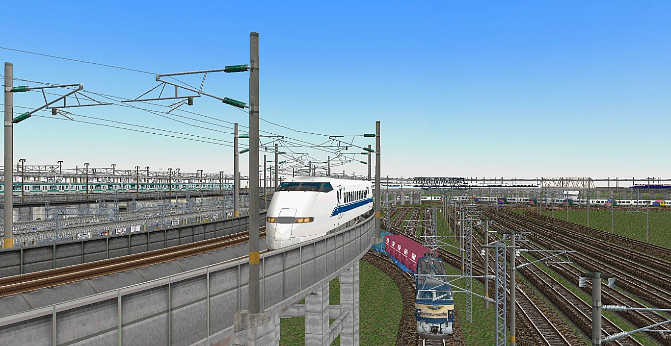 東海道新幹線300系3000番台のぞみ16両編成 : 新VRM3☆井戸端会議