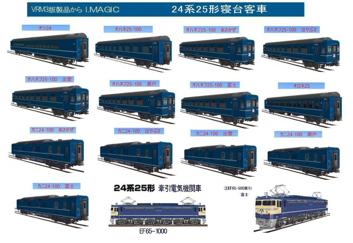 【KATO】 24系11両＋3032-1 EF65-500 寝台特急 富士編成 KATO】 24系11両＋3032-1 EF65-500 寝台特急 富士編成