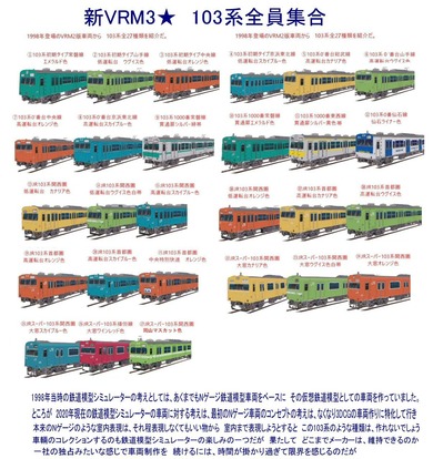 103系27種類全員集合縮小版1