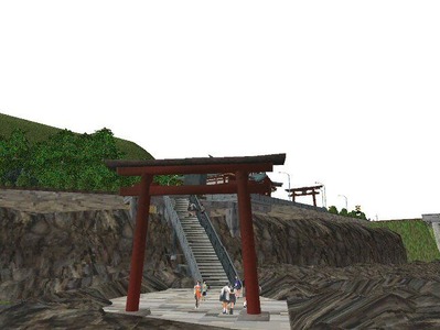 5編成並走見張線海岸神社10