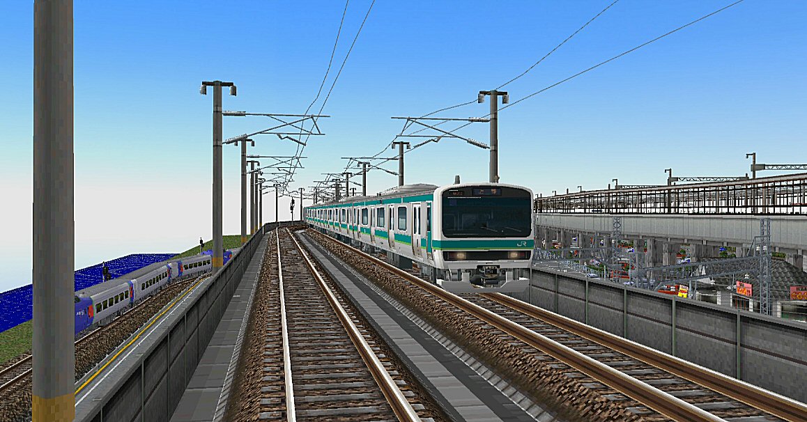 E231系常磐線エメラルド色帯10両編成から : 新VRM3☆井戸端会議
